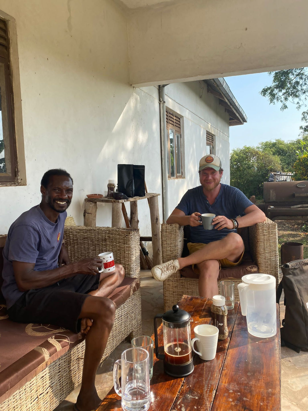 visite d'une ferme de café de spécialité par Florian en Ouganda - Forts de Café