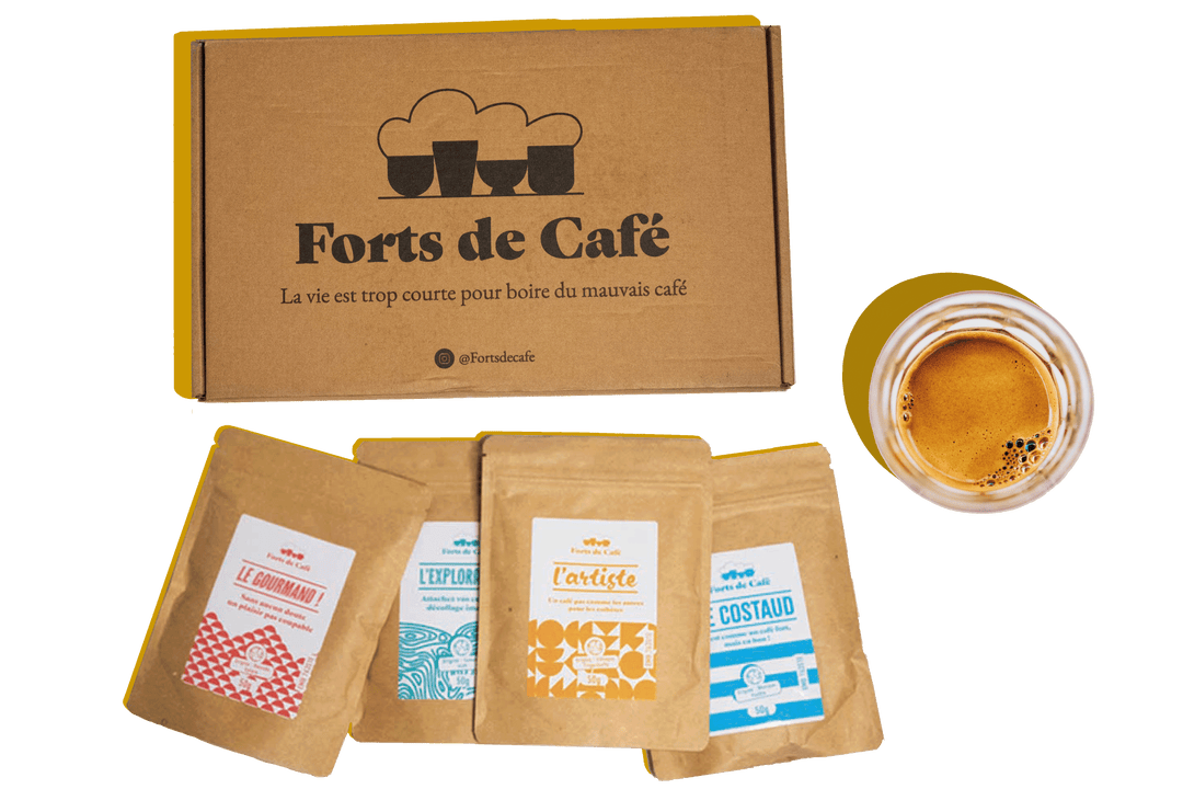 box échantillons café de spécialité - Forts de Café